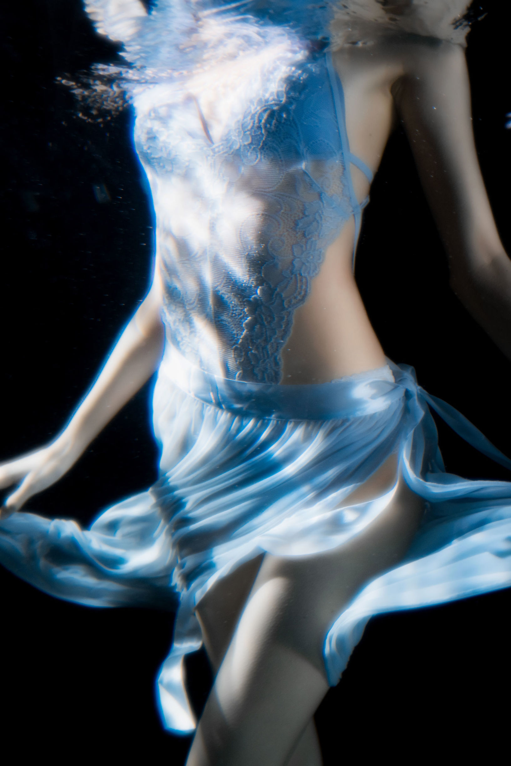 [网红COSER]萌系小姐姐木绵绵OwO清澈水下插图2